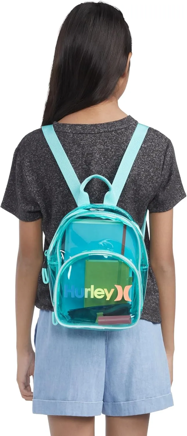 Hurley Clear Backpack, Aurora Green Mini, O/S