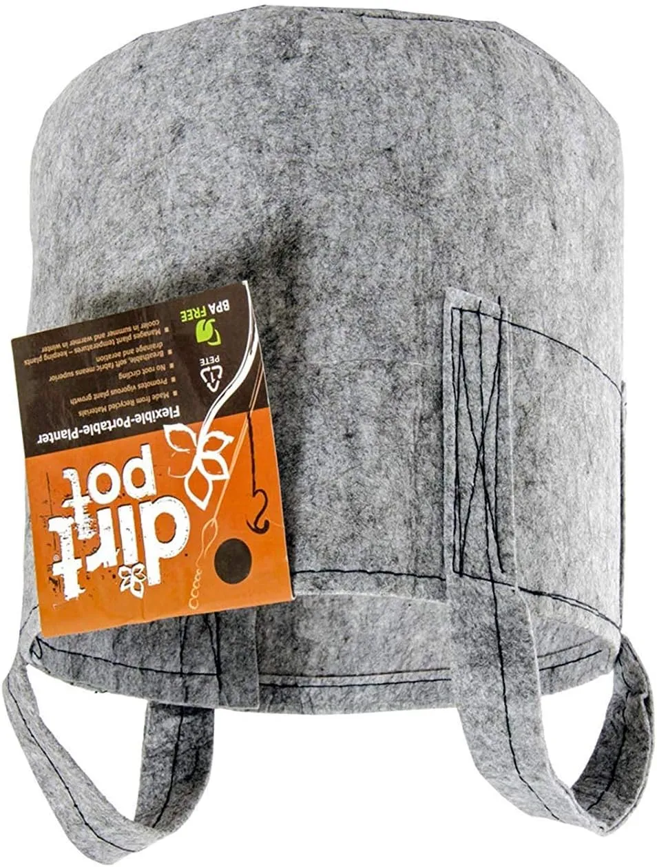 Hydrofarm Dirt Pot HGDB65 Dirt Bag Reusable Planting Pot, 65 Gallon