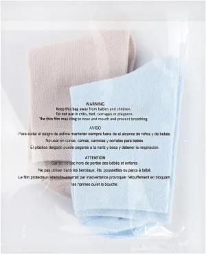 iMailer - 500 Count - 6" x 9" Small Clear Poly Bags with Suffocation Warning Self Seal 1.6 Mil for Clothing, Bakery, Gifts - Resealable Adhesive, Not Strong
