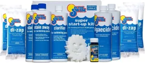 In The Swim Pool Super Opening Chemical Start Up Kit - Above Ground and In-Ground Swimming Pools - Up to 35,000 Gallons