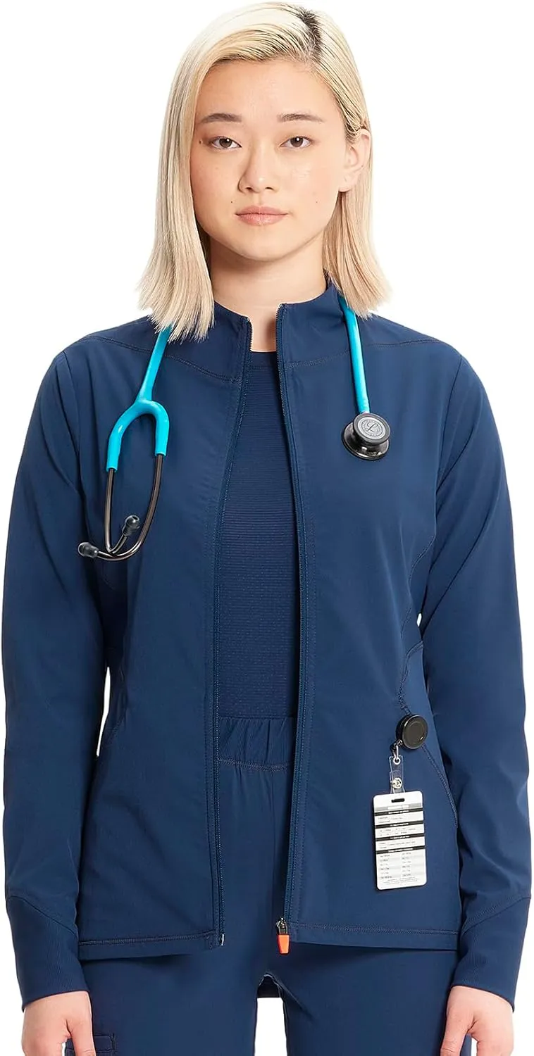 Infinity Cherokee GNR8 Women Scrubs Jacket Zip Front IN320A