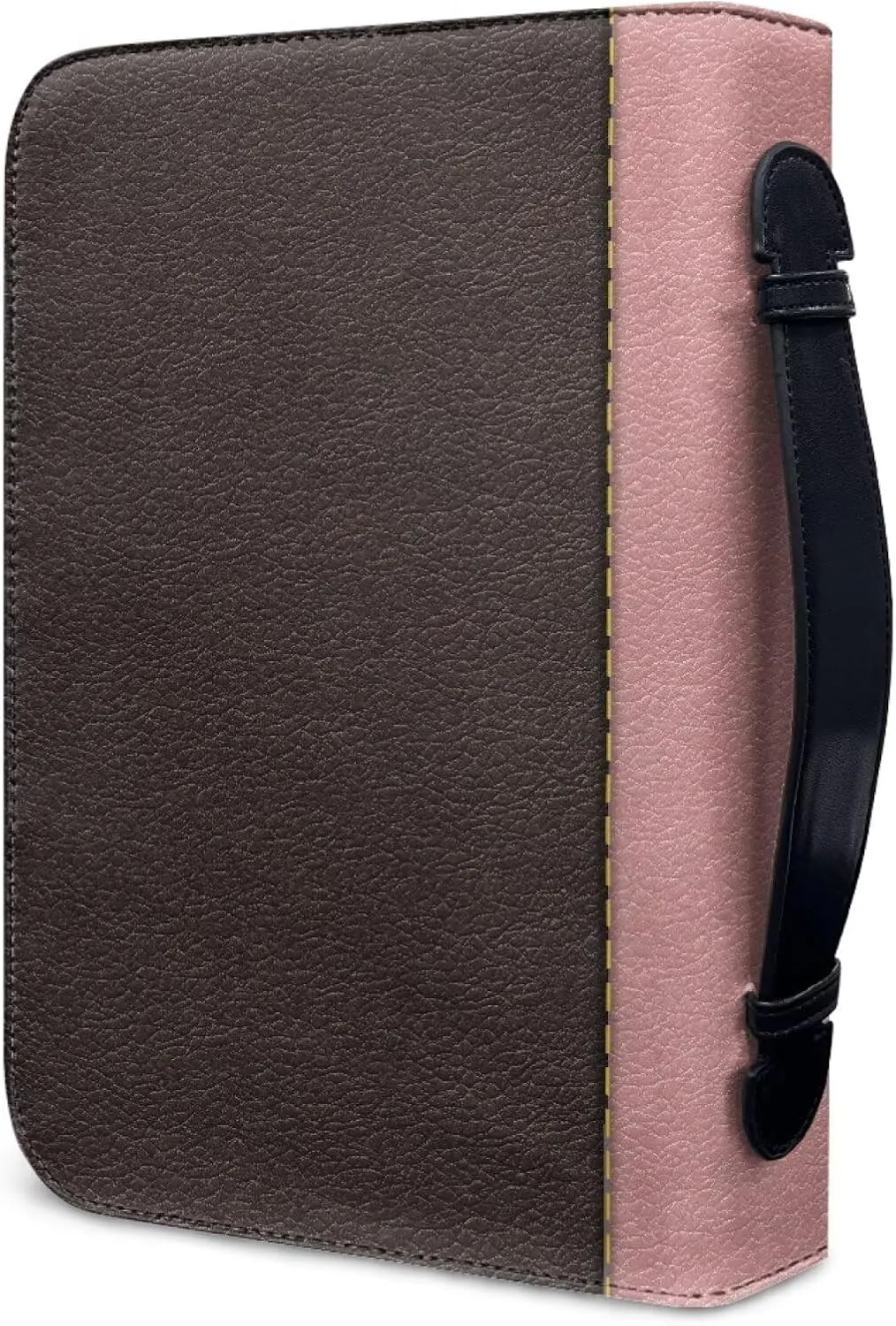 Inspirational Bible Quotes Bible Covers for Women 11x8 Inch Large Bible Carrying Case with Pockets Stain-Resistant Scripture Bag with Internal Compartments