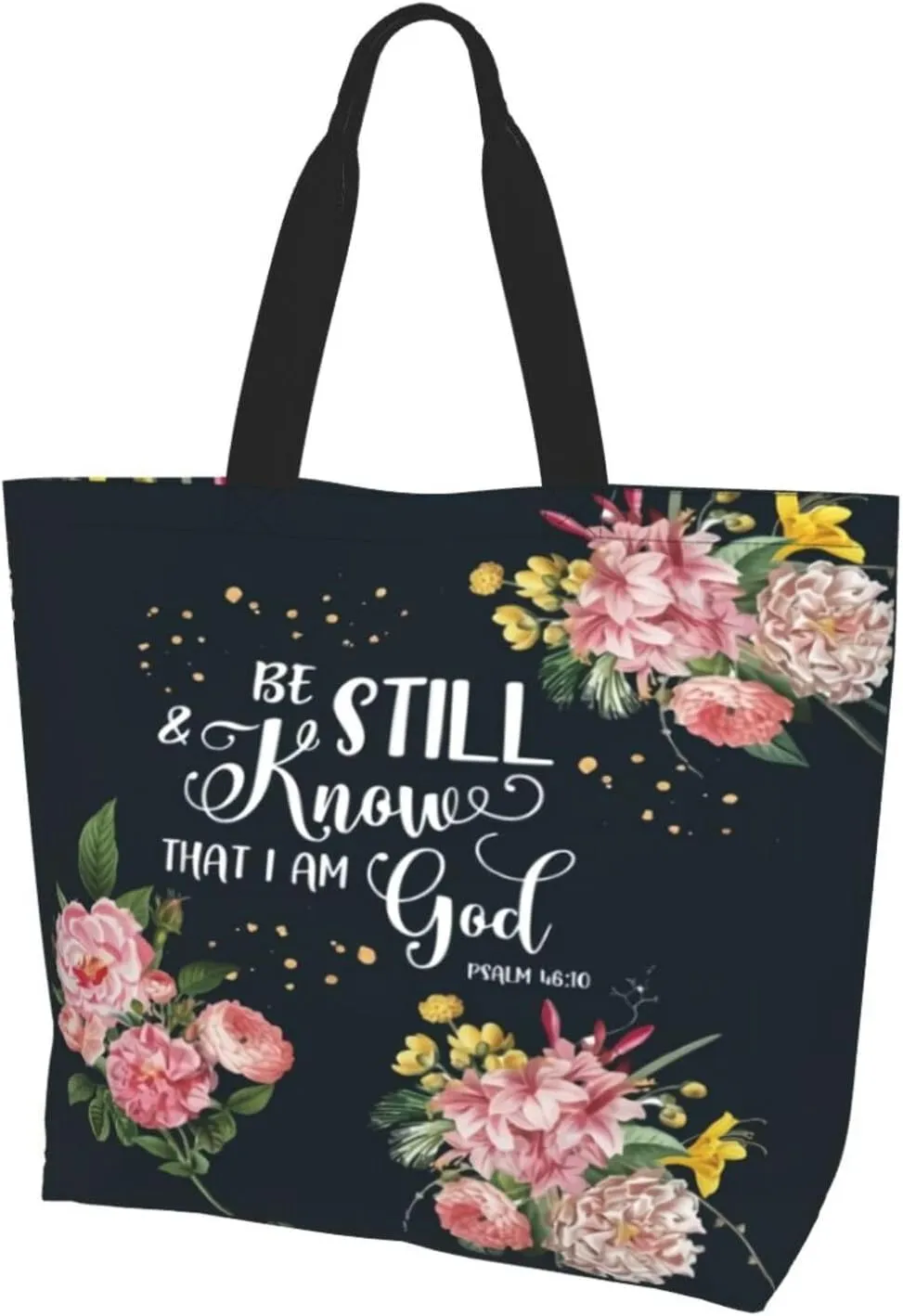Jesus Cute Tote Bag Beach Bag Large Capacity Grocery Bag Reusable Shopping bags for Women