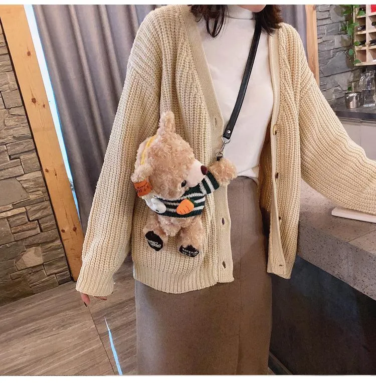 Kawaii Teddy Shoulder Bag