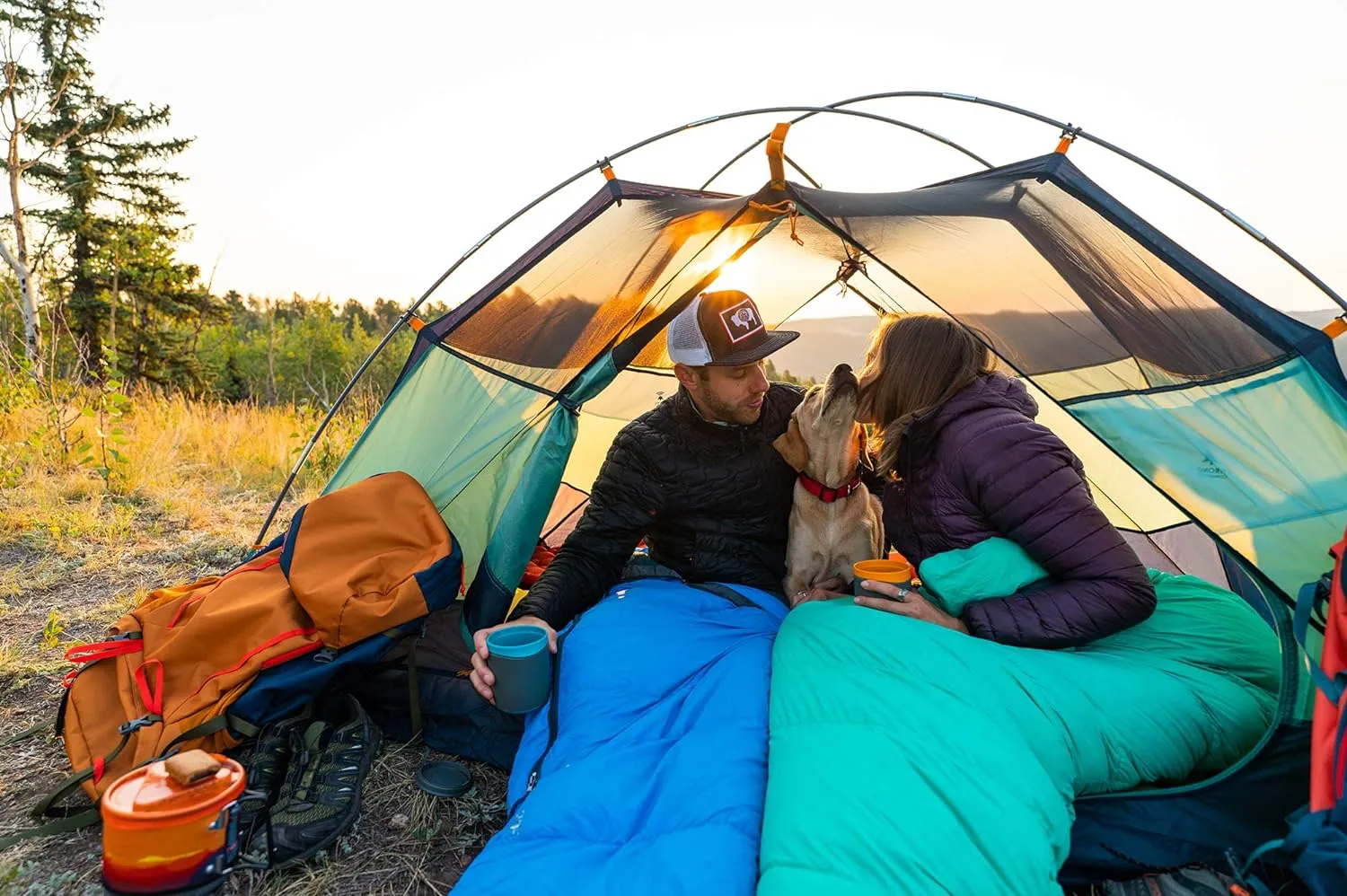Kelty Cosmic Ultra 20 Degree Sleeping Bag, 800 Dridown, Premium Thermal Efficiency, Soft to Touch, Large Footbox, Environmental and Health Friendly C0 and PFC-Free DWR, Compression Stuff Sack, & More
