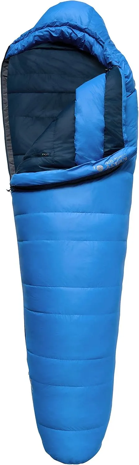 Kelty Cosmic Ultra 20 Degree Sleeping Bag, 800 Dridown, Premium Thermal Efficiency, Soft to Touch, Large Footbox, Environmental and Health Friendly C0 and PFC-Free DWR, Compression Stuff Sack, & More