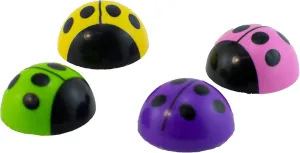 Ladybug Pull Back Racer Assortment 24 Pieces - Assorted Bright Colors - For kids, Boys and girls, Party Favors, Piñata Stuffer, Carnival Prize, Back to School Supplies
