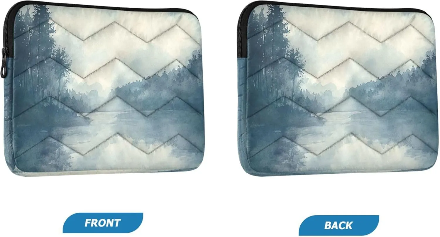Lake Tree Blue Bags for Work, 15.6 Laptop Case Laptop Bags for Women, Womens Computer Bag