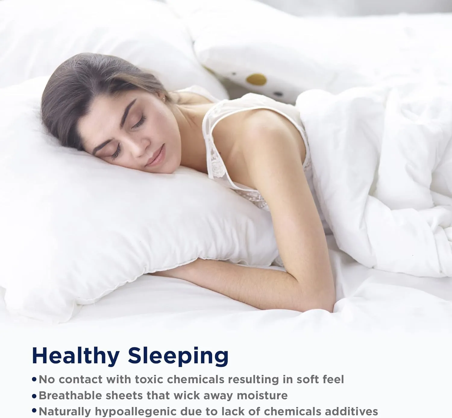 LANE LINEN 100% Egyptian Cotton Queen Sheet Set – Soft & Comfy, No Pill, Fade Resistant, Oeko-Tex Certified, Sustainably Produced, 16" Extra Deep Pocket Bed Sheets – Charcoal