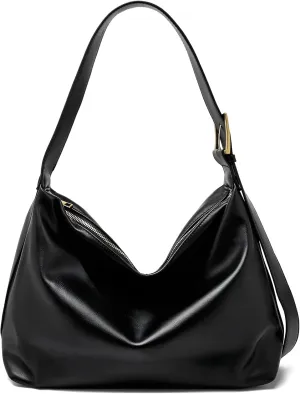 LAORENTOU Soft Leather Women Crossbody HandBag Purse Special Designer Large Capacity Shoulder Bags for Ladies