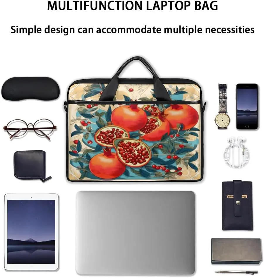 Laptop Shoulder Bag Computer Bag 13-15 Inches Laptop Carrying Case with Shoulder Strap for Women Men