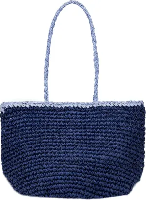 Large Straw Bag For Women Beach Tote Handbag Summer Purse Shoulder Bag For Vacation Traveling Holiday