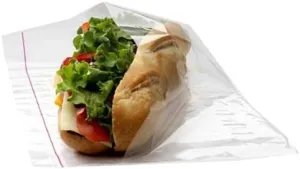 Lip and Tape Polypropylene Sandwich Bag Clear, 7" Length x 7" Depth | 1000/Case