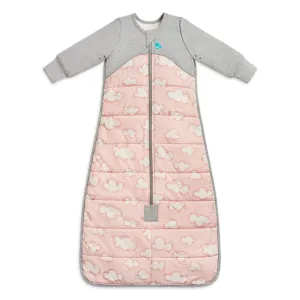 Love to Dream Warm Baby Sleep Bag (6-18 Mo), Super Soft Temp Regulating Sleeping Sack, 2.5TOG Warm Wearable Blanket, Pink