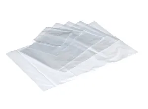 LSM Plain Grip Bags 40mu 125 x 190mm Clear PK1000