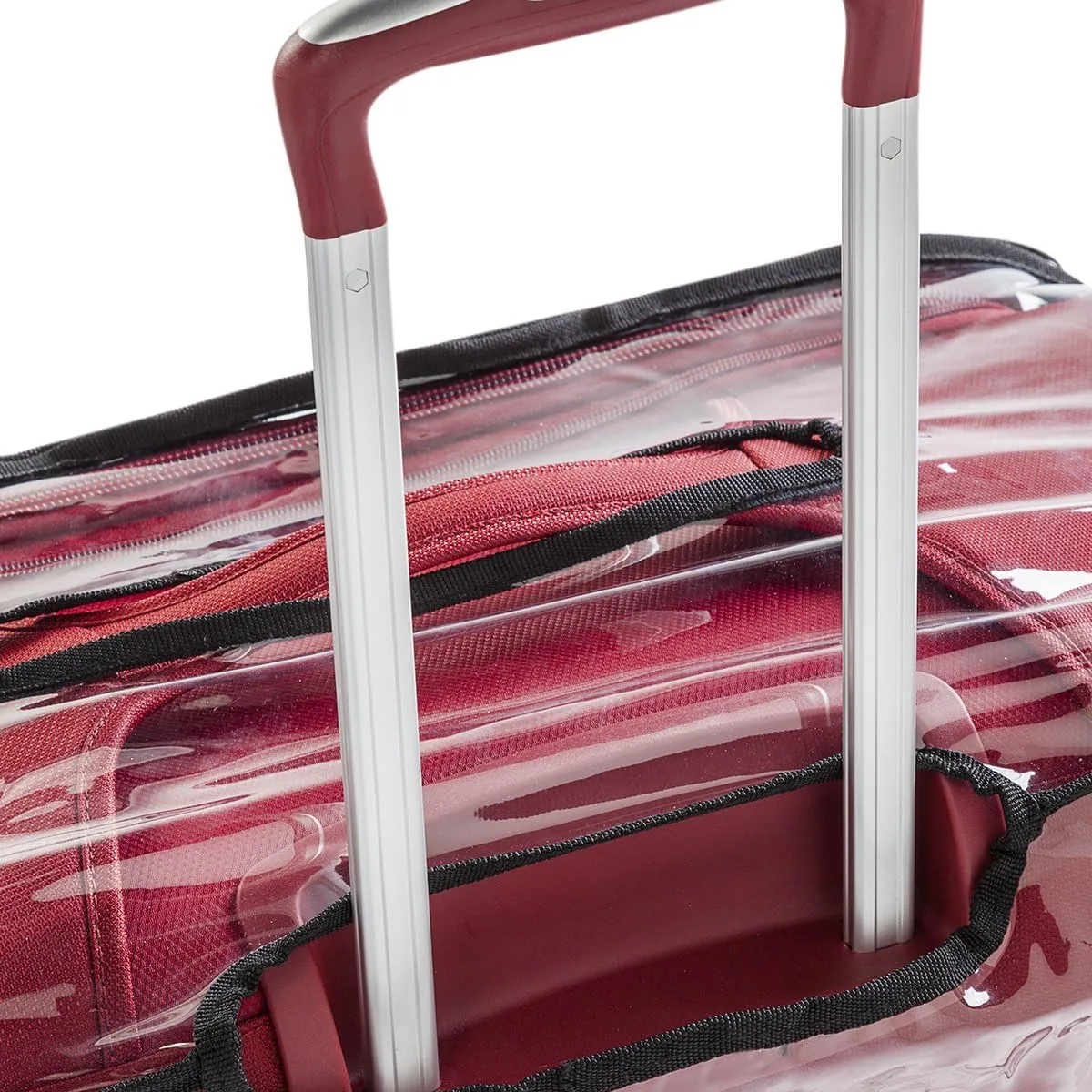 Luggage Protector Suitcase Clear PVC Waterproof TSA Aproveed Cover Fits Most (24"~25") Bags