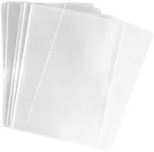 luzen Approx. 100 Pcs 11X14 Inch Clear Flat Cello Cellophane Bags Opp Bag for Bakery Candy Cookie Chocolate