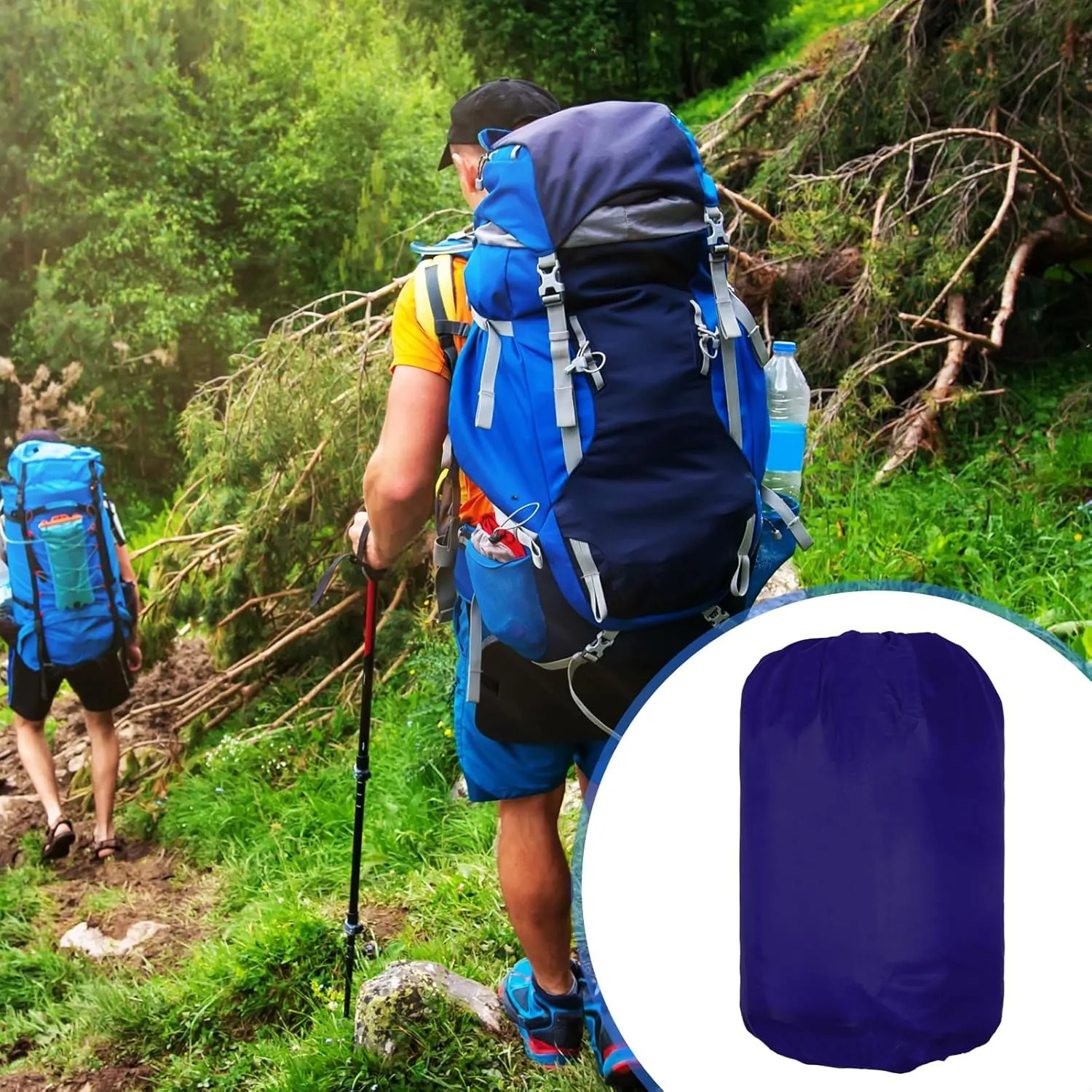 Macarrie 6 Pack Camping Sleeping Bags Bulk for Adults Backpacking Lightweight Waterproof 4 Season with Compression Sack Sleeping Bag for Hiking Travel Outdoor Travel Hunting