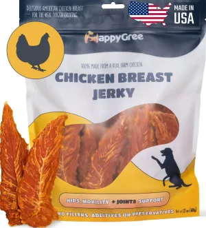 Made in USA Premium Dog Treats - New Single Ingredient - Organic Duck & Chicken Jerky, Sweet Potato for Large - Small Dogs - NO Additives NO Fillers NO GMO