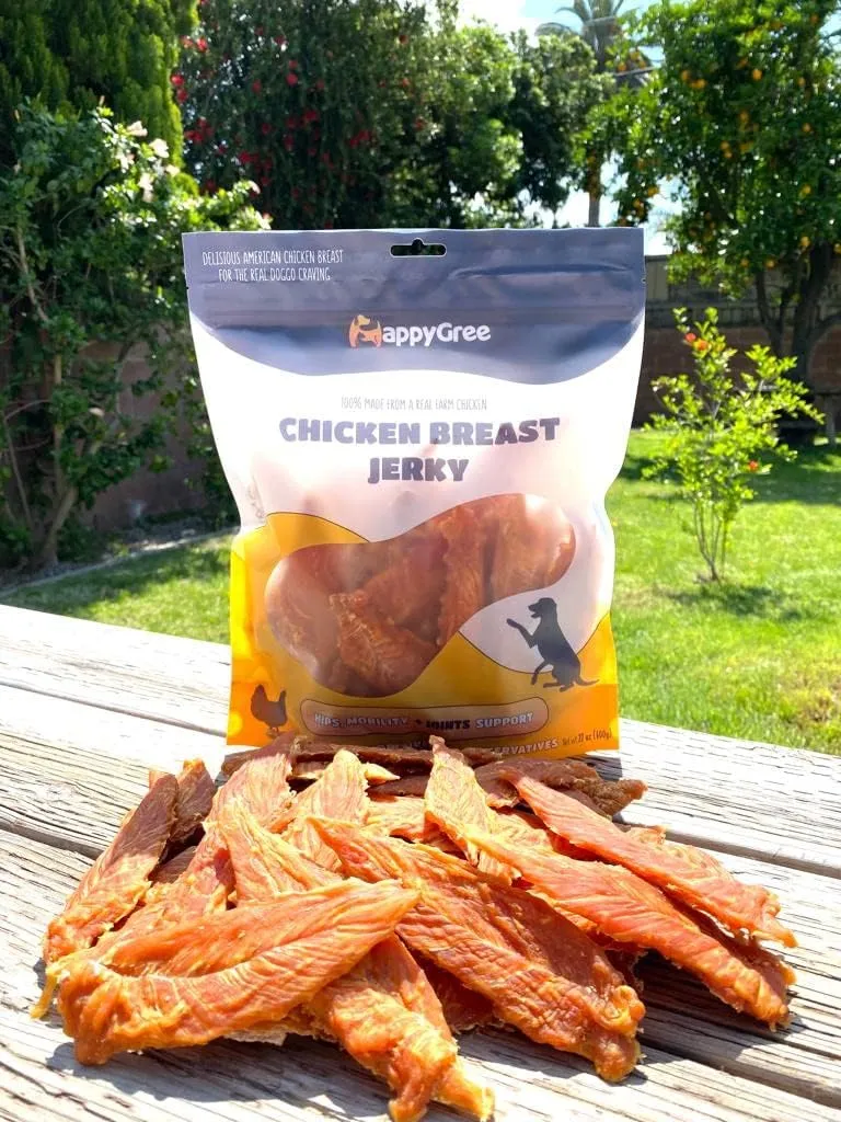 Made in USA Premium Dog Treats - New Single Ingredient - Organic Duck & Chicken Jerky, Sweet Potato for Large - Small Dogs - NO Additives NO Fillers NO GMO