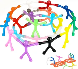 Magnetic Toys,Colourful Travel Toys,Magnet Men,Magnetic People,Fridge Magnets,Magnets for Kids,Whiteboard,Easter,Refrigerator,Office - 20Pack