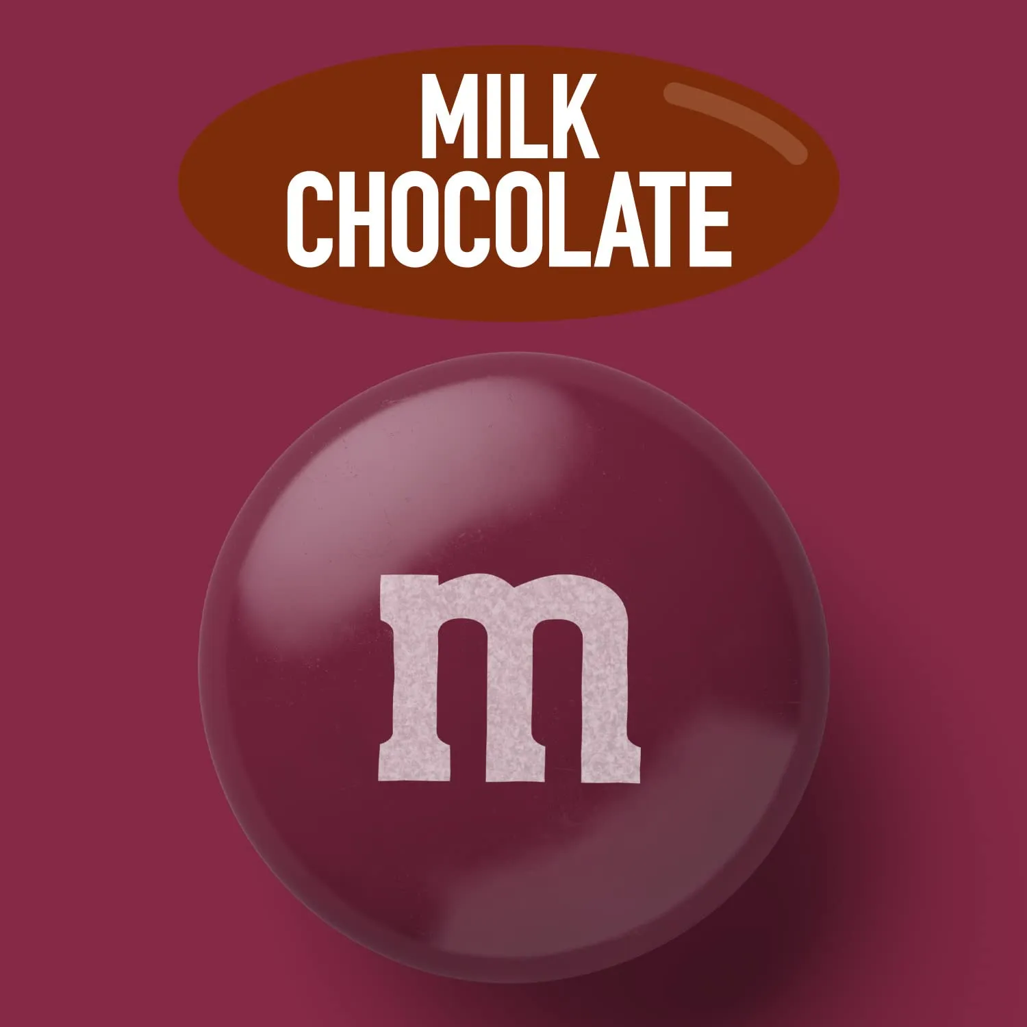 M&M’S WORLD Maroon Chocolate Candy, 5lbs Resealable Pack for Candy Bars, Birthday Parties, Weddings, Graduations, Holidays, a Box of Chocolates, Desserts and More