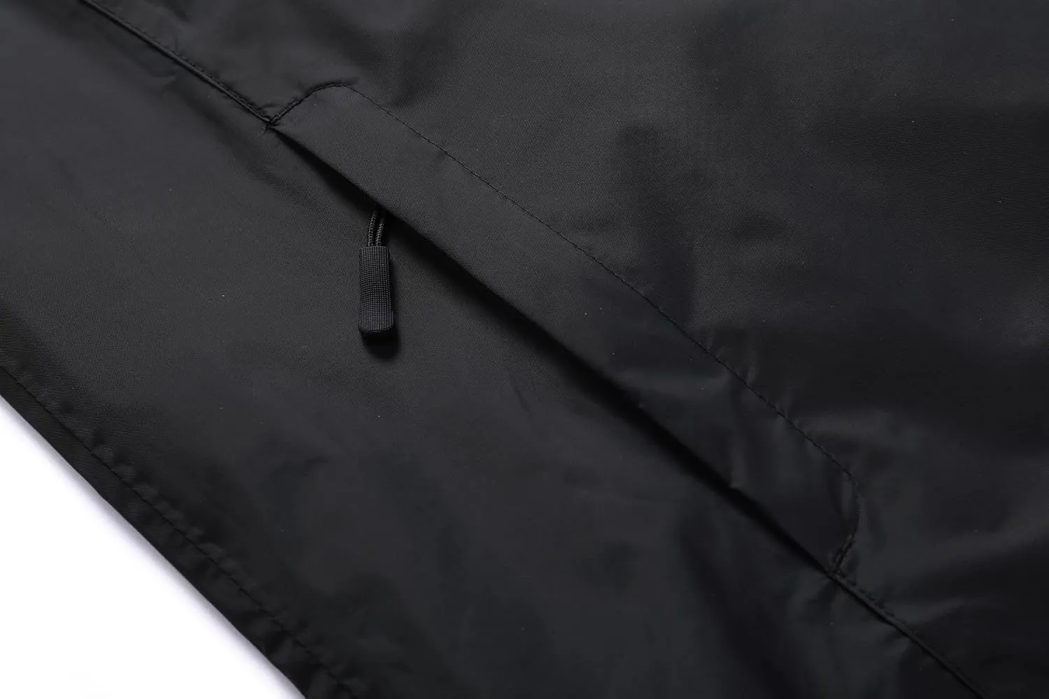 Men's Rain Jacket Lightweight Waterproof Raincoat with Adjustable Hooded Outdoor Hiking Windbreaker