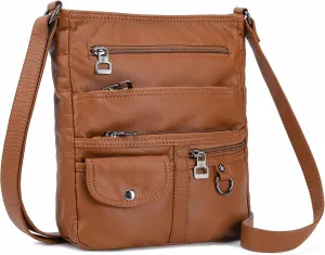 MINICAT Small Crossbody Purse Soft Synthetic Leather Crossbody Bags for Women