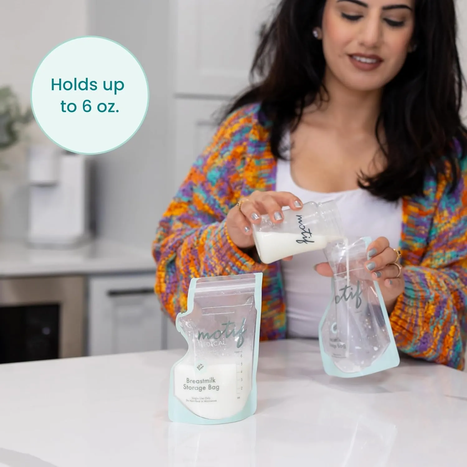 Motif Medical Milk Storage Bags - 300ct Clear