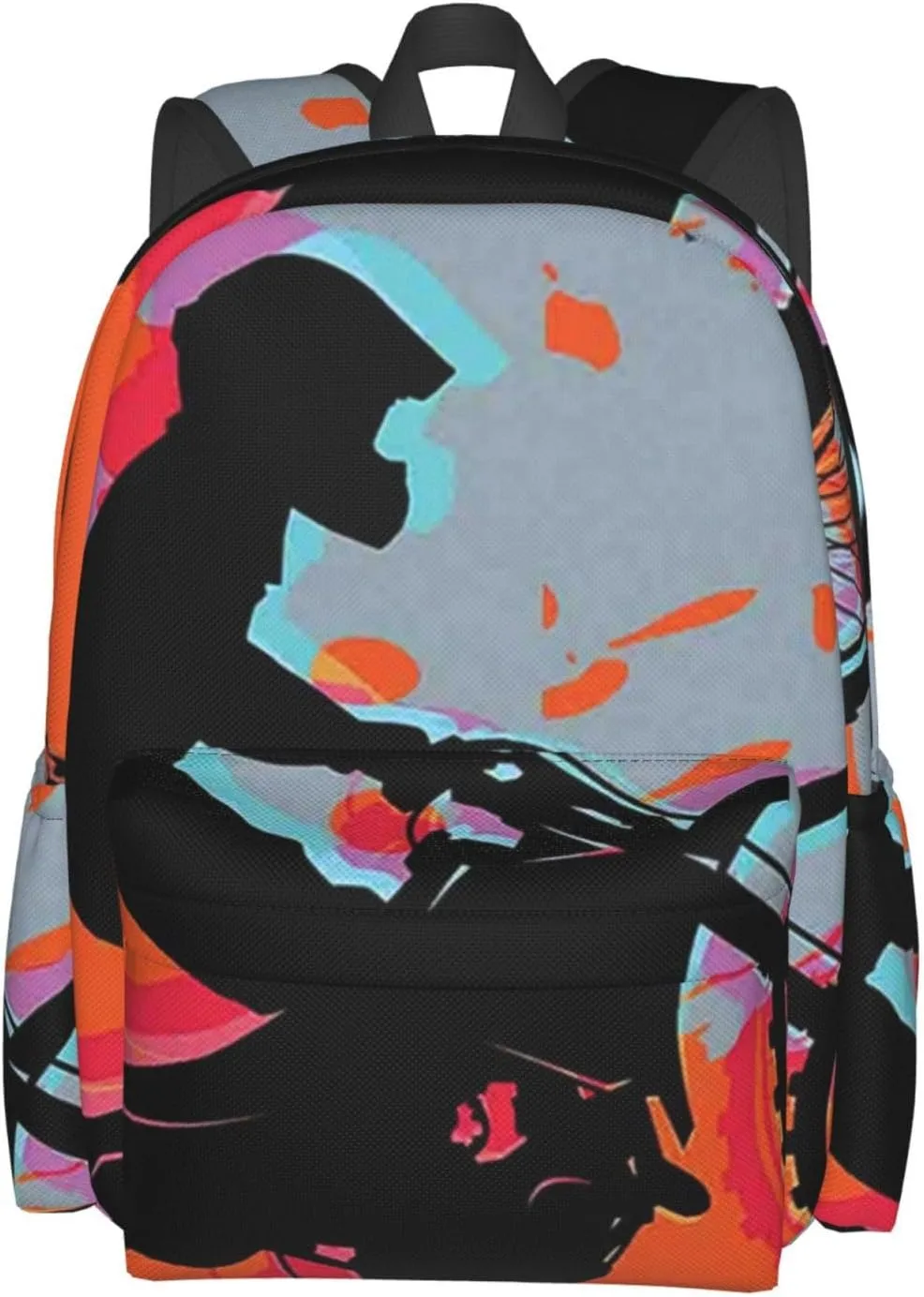 Motocross Dirt Bike Large Capacity Backpack Casual Double Shoulder Bag Laptop Backpack Travel Daypack For Women Men