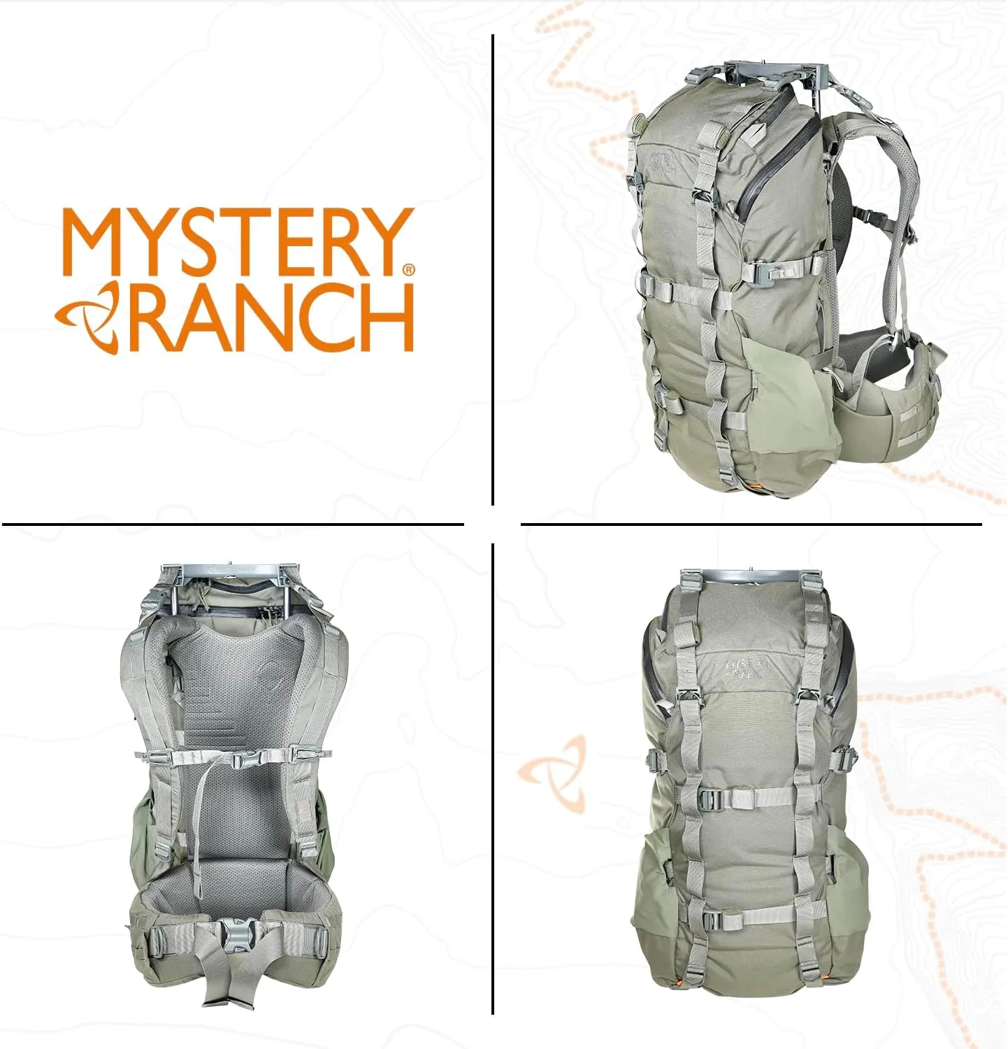 Mystery Ranch Pop Up 30 Hunting Backpack, Weatherproof, Daypack for Travel, Hiking, Outdoors, Camping, 30L, L, Foliage