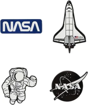 NASA Icons 4-Pack Lapel Pin Set