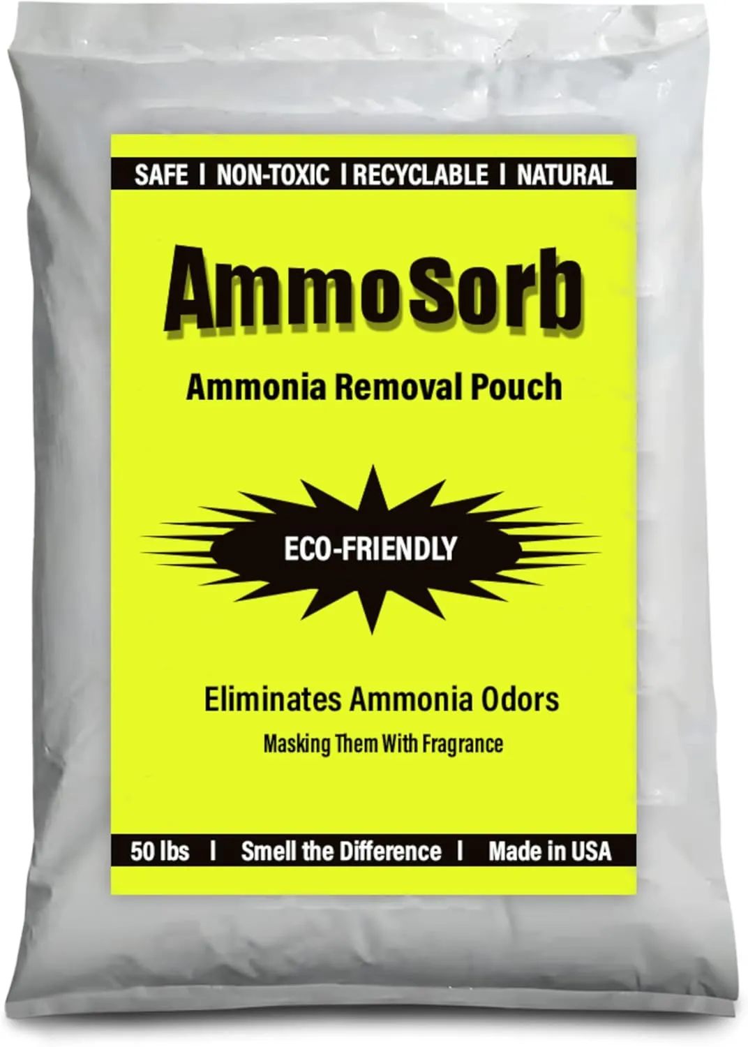 Natural Ammonia Smell Eliminator Deodorizing Granules: 50 lb.