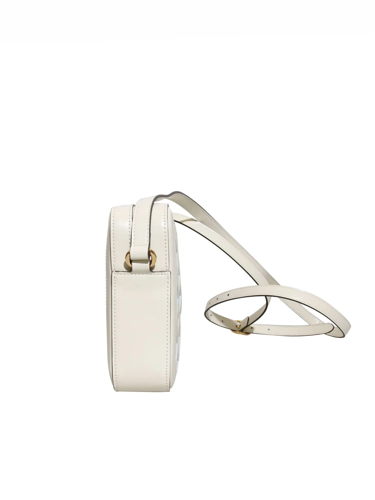 New 2019 Traforata Leather Cutout Flora Shoulder Bag