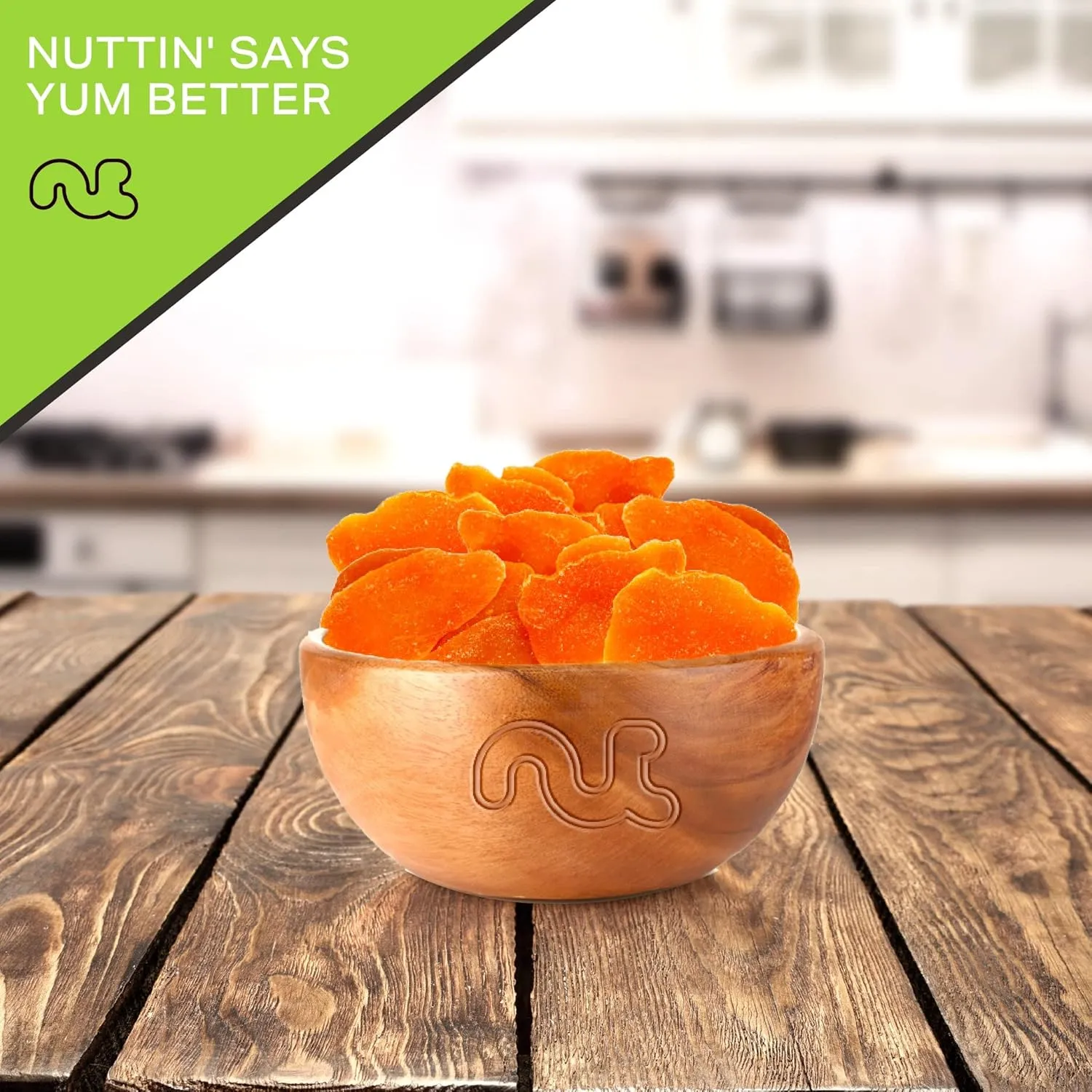 NUT CRAVINGS Dry Fruits - Sun Dried Mango Slices, with Sugar Added (48oz - 3 LB, Bulk) Packed Fresh in Resealable Bag - Sweet Snack, Healthy Food, Naturally Grown, Vegan, Kosher Certified