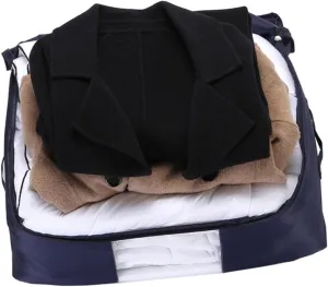Oxford Fabric Quilt Bag Large Duffel Organizer Bag for Blankets Washable Extra Large Storage Bag Handle