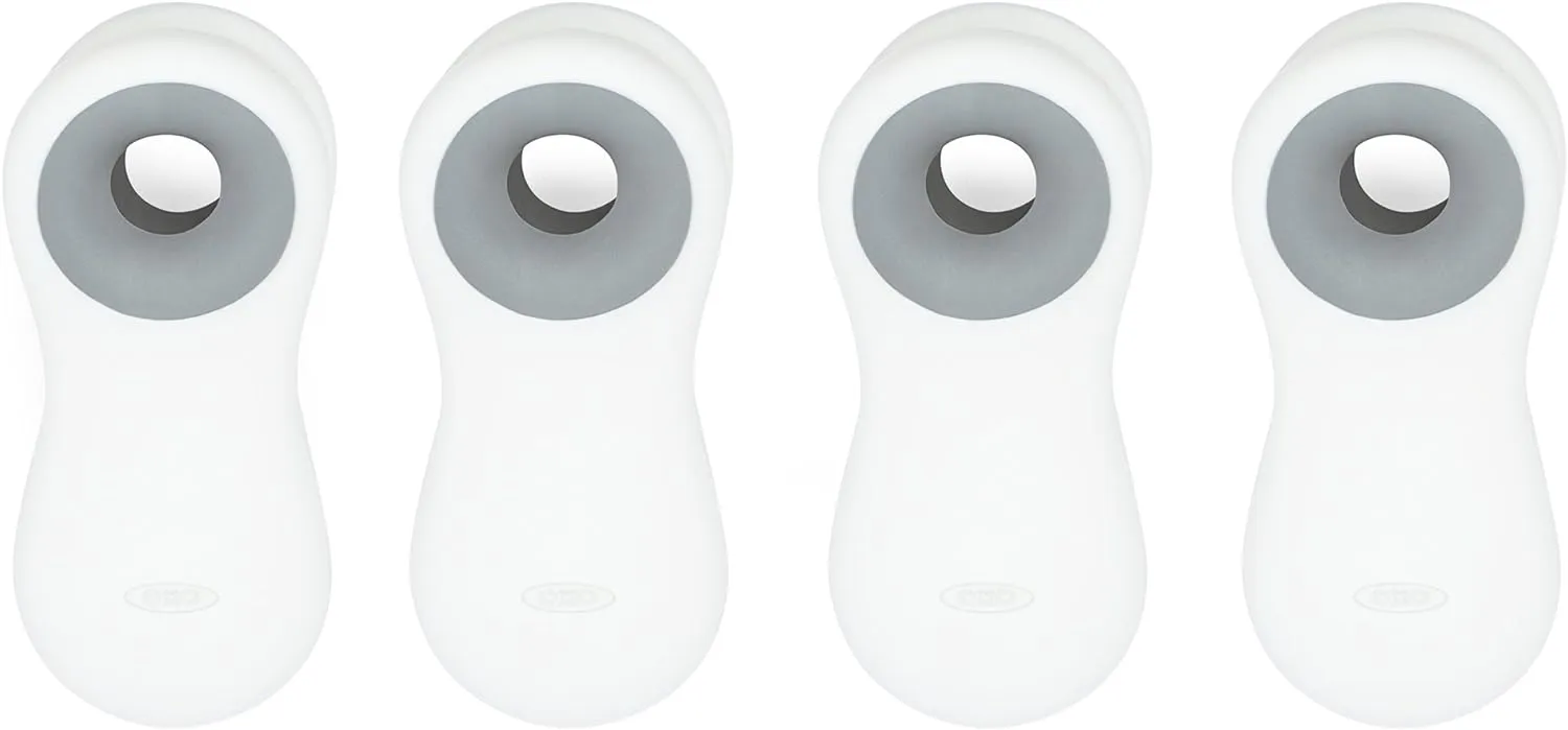 OXO Good Grips Magnetic All-Purpose Clips (4 Pack) - White,1EA