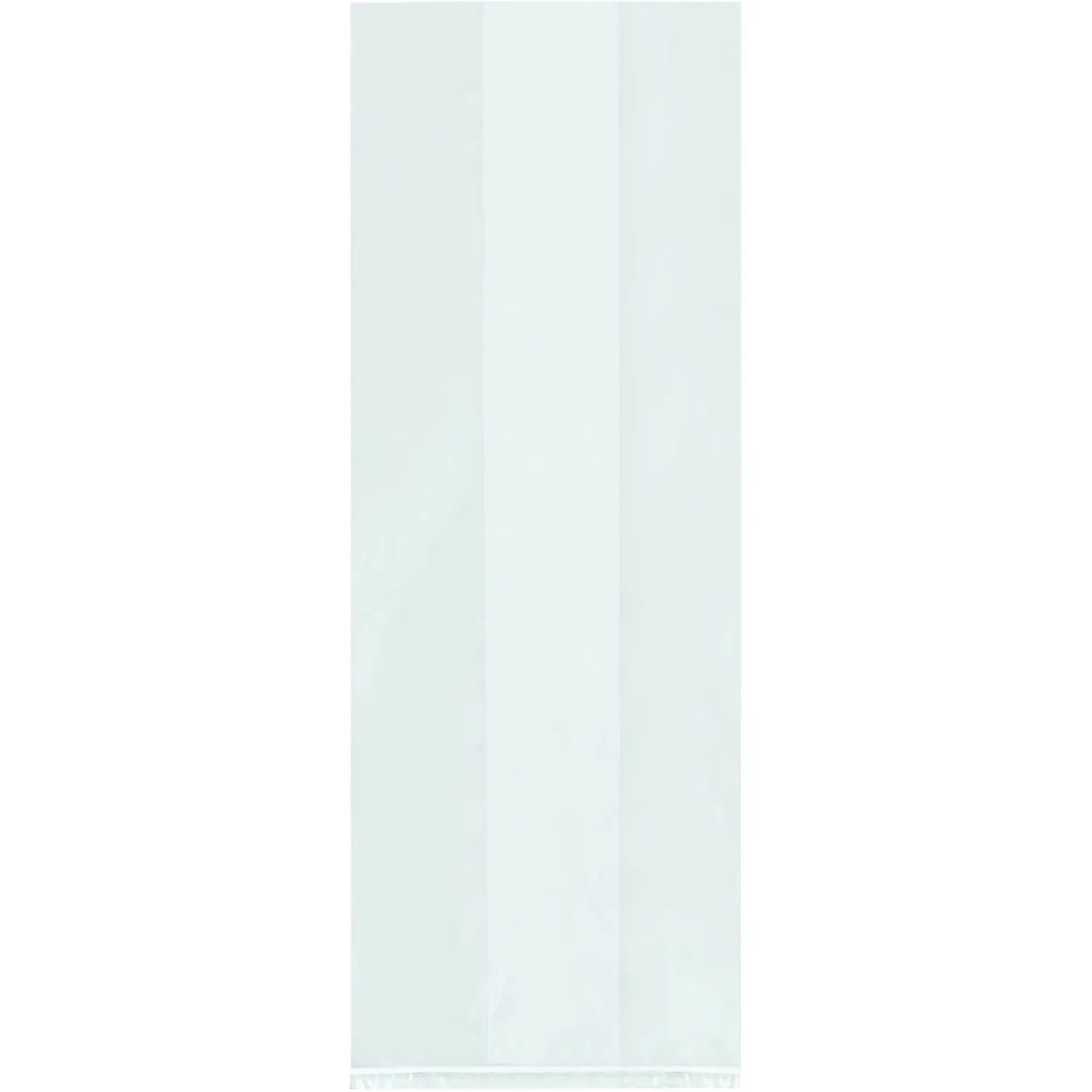 Partners Brand PPBG105 Gusseted 1.5 mil Polypropylene Poly Bags, 2 1/2" x 1 4" x 7 1/2", Clear (Pack of 2000)