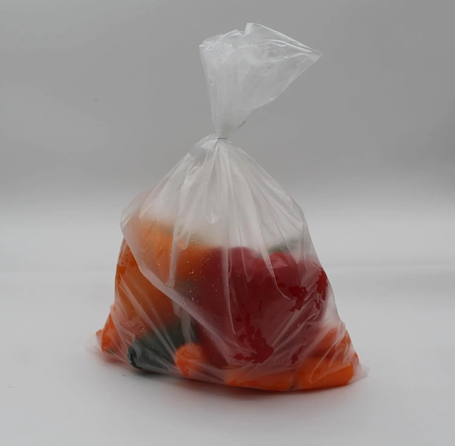 Party Bargains 10" X 15" Plastic Unprinted Produce Bag on a Roll, Bread and Grocery Clear Bag, 450 Bags