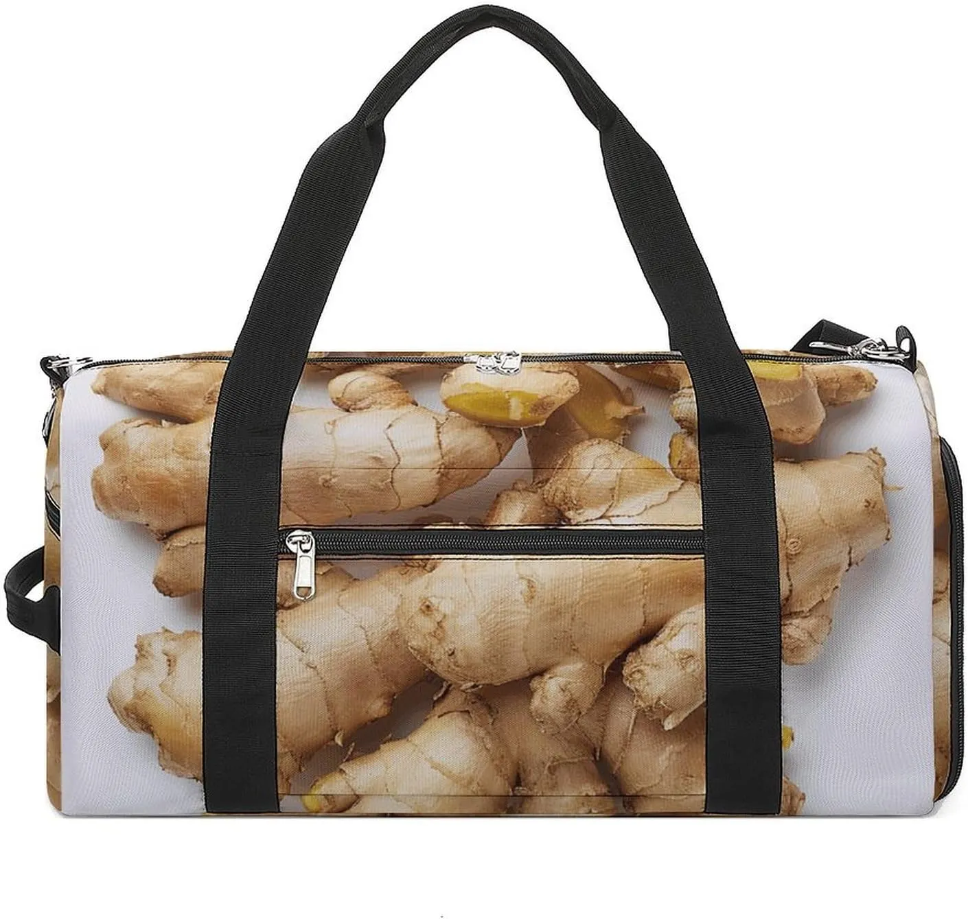 Pile of Ginger Gym Bag Sport Gym Tote Bag Lightweight Duffle Bag Carry On Weekender Bags for Women Men
