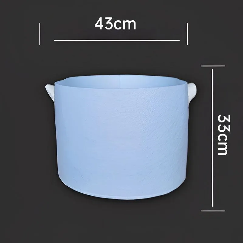 Plant Grow Bag Light Blue 10PCS