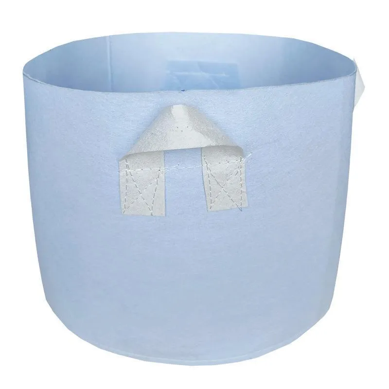 Plant Grow Bag Light Blue 10PCS