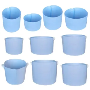 Plant Grow Bag Light Blue 10PCS