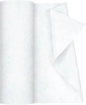 PLANTIONAL Iron-On Fusible Fleece Interfacing: 16.5 Inches x 10 Yards Medium Weight Single-Sided Loft Iron On Fusible Fleece White for Sewing Crafting and Home Decor