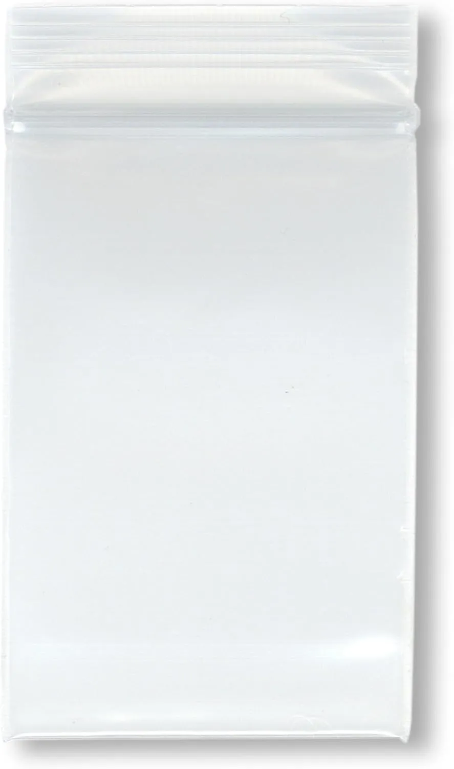 Plymor 2" x 3" (Pack of 500), 6 Mil Industrial Duty Zipper Reclosable Plastic Bags