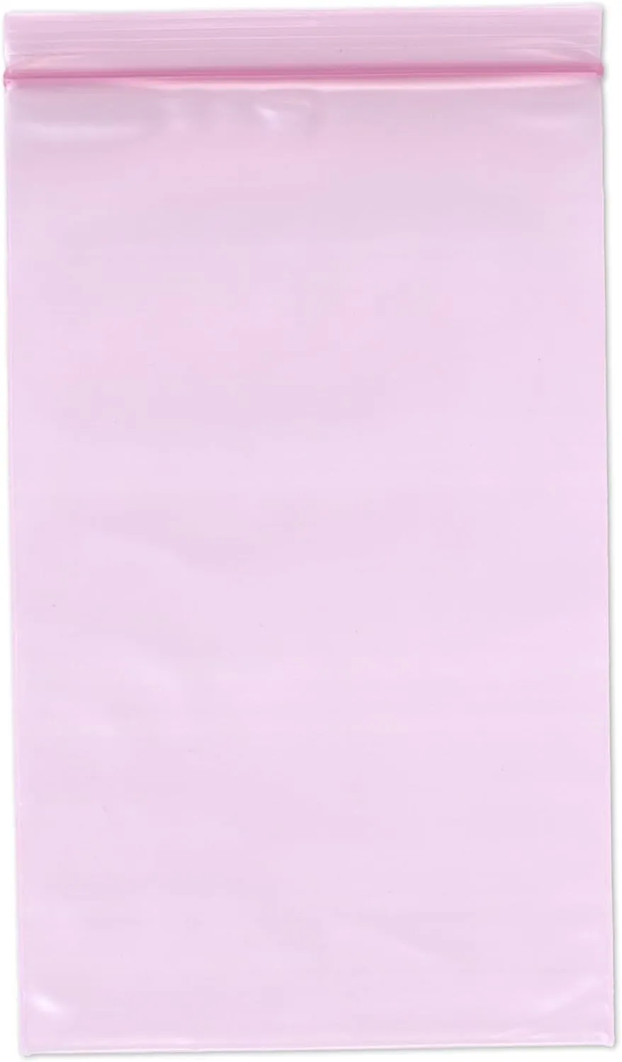 Plymor 5" x 8" (Pack of 100), 4 Mil Heavy Duty Anti-Static Zipper Reclosable Plastic Bags
