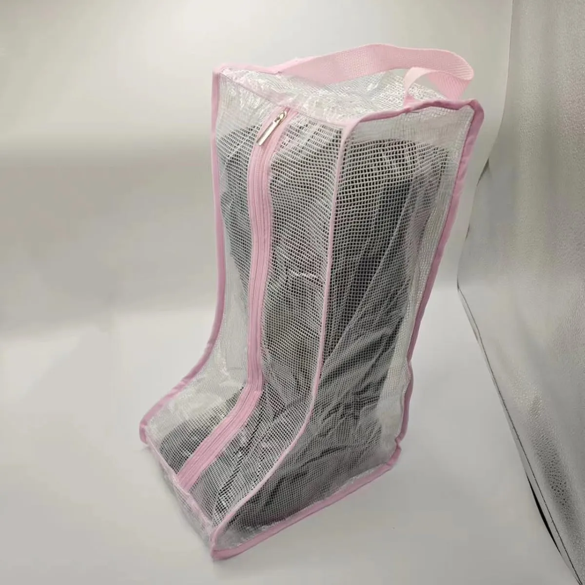 Portable Women Tall/Short Boots Storage Bags - 2 Packs Waterproof Tall/Short Boot Carry Bag for Travel and Daily Use