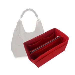 Premium Purse Organizer fits Lv Carmel Organizer, Carmel Insert Organizer, Organizer for Carmel Bag, Handmade 2mm Premium Felt Snug Sturdy Gold Zipper (For Carmel Bag, Beige)