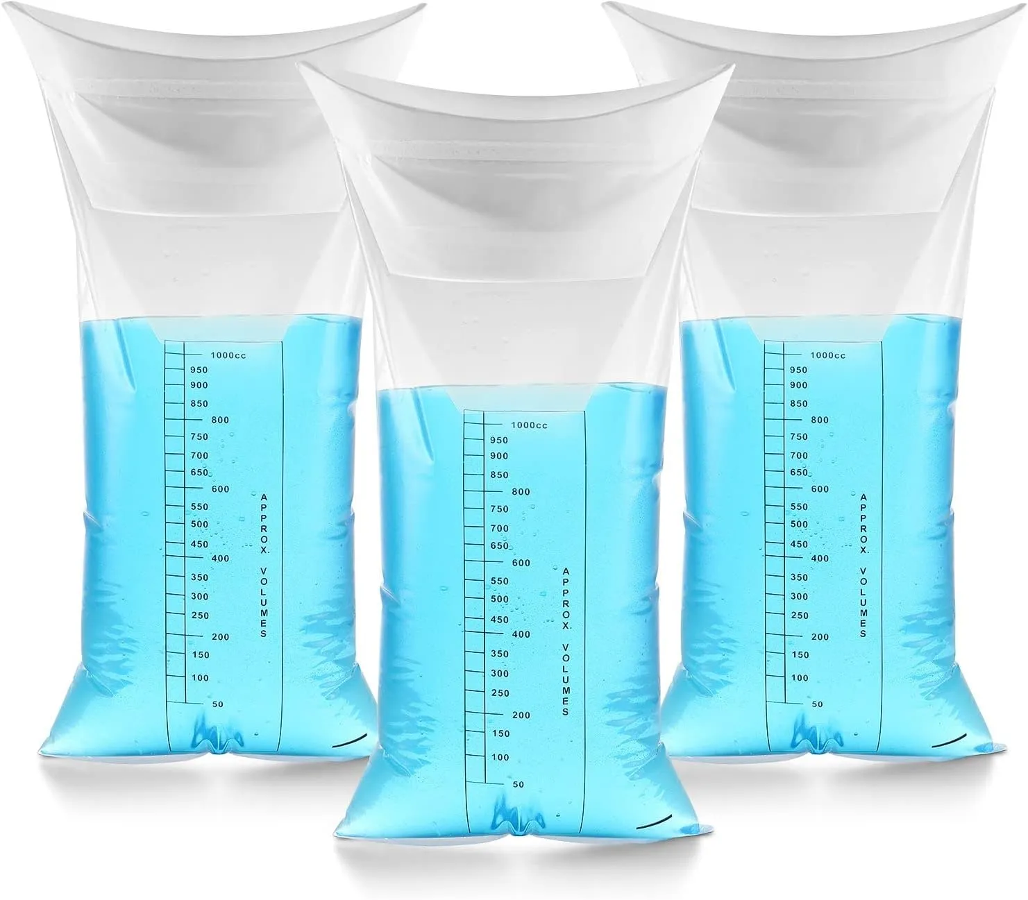 PrimaCare CB-7142 Disposable Emesis Vomit Bag, Hospital Medical Grade Barf Bag for Travel Motion Sickness and Nausea Kids, Transparent, Pack of 12