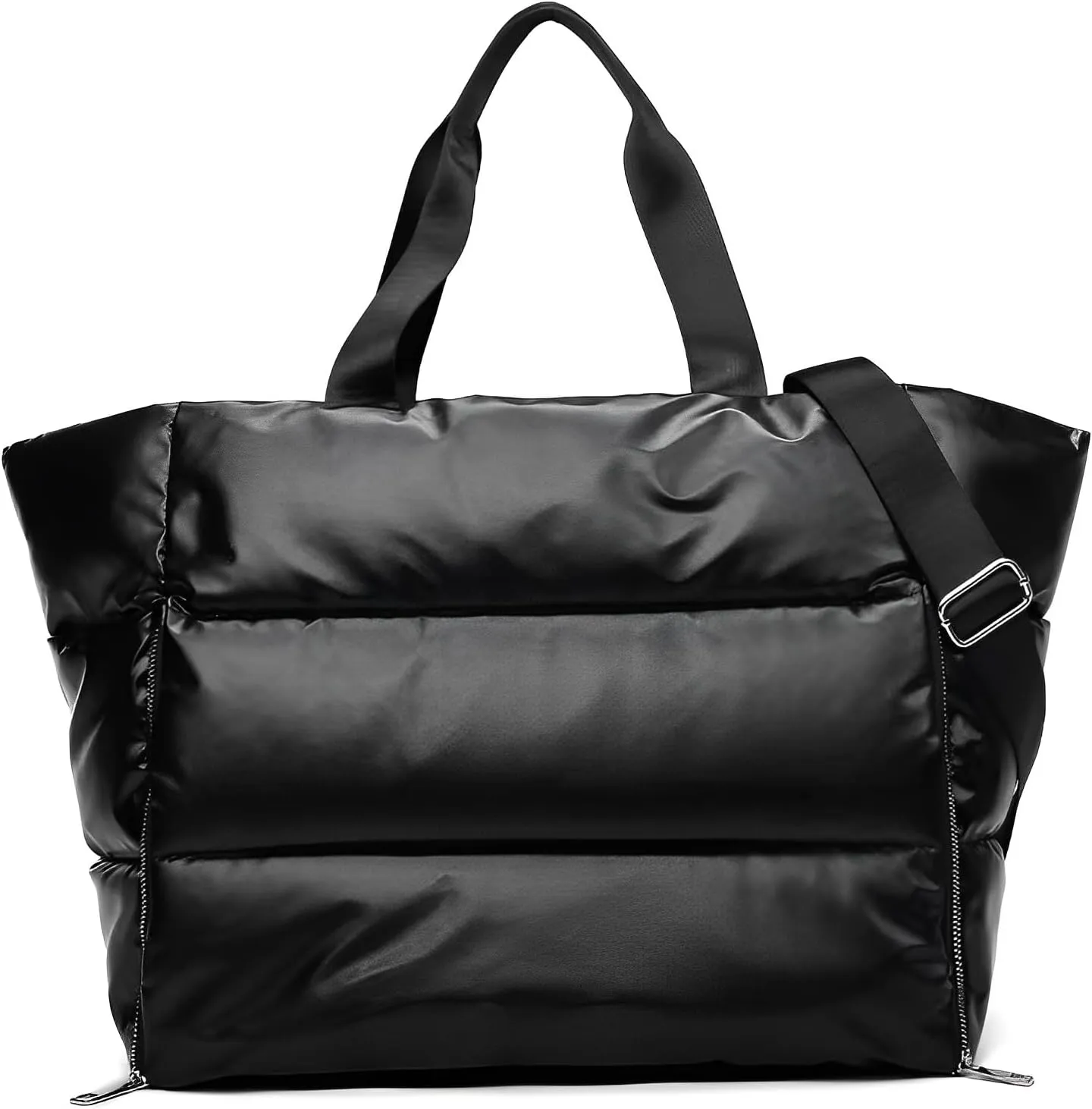Puffer Tote for Women - Gym & Workout Bag with Sporty Design